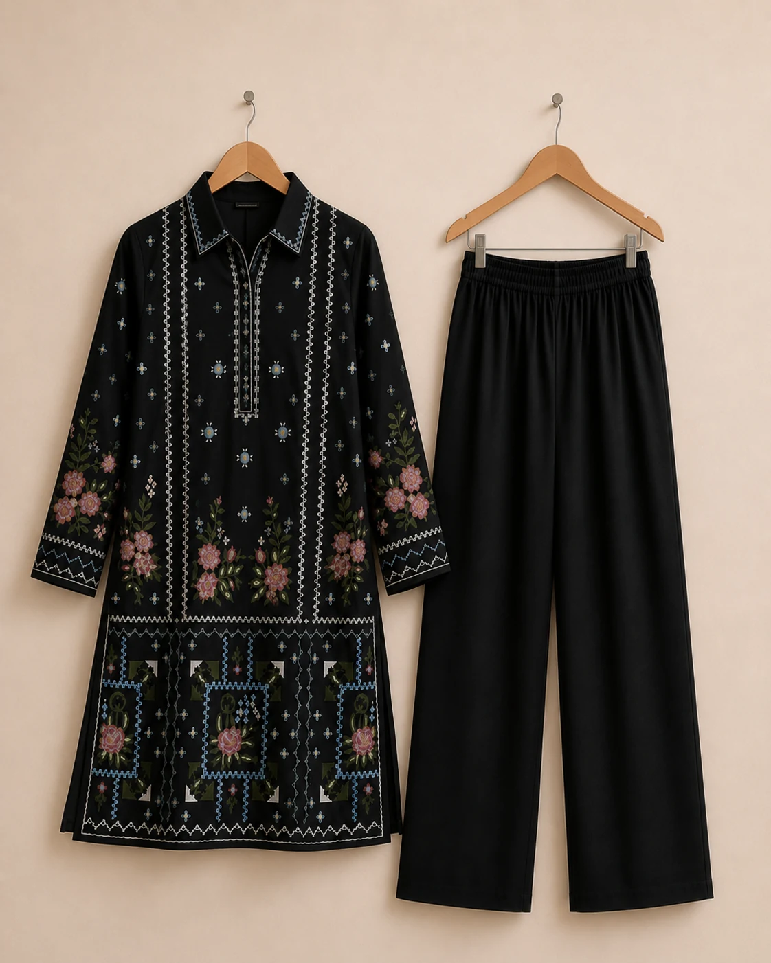 Black designer dress