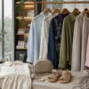 Monsoon boutique styling scene with linen shirts denim and co-ord sets