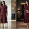 Designer shirt dresses styled for office and evening wear